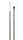Igeax Aluminium nyél menetes 140cm-es 23,5 mm vastag fehér