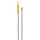 Igeax Aluminium nyél menetes 150cm-es 25 mm vastag sárga
