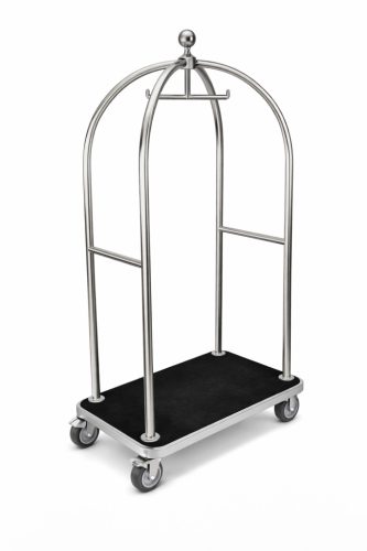 1340 P Poggyászkocsi keret Szálcsiszolt arany PVD