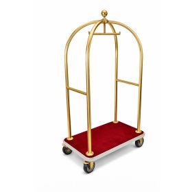 1340 P Poggyászkocsi keret Polírozott arany PVD