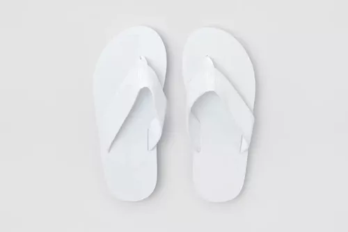 Medenceszandál, fehér, 22 cm-es méret | Wellness papucs