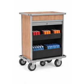 1460 S Minibár kocsi 3 fiókkal