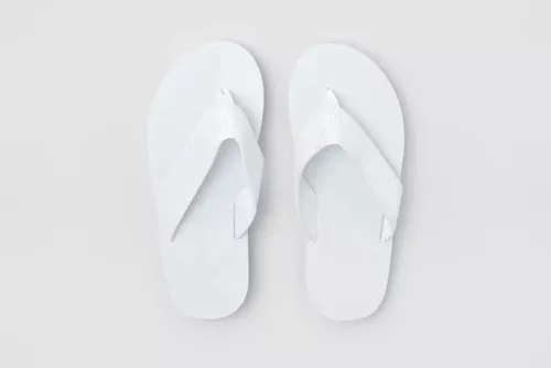 Medenceszandál, fehér, 27,5 cm-es méret | Wellness papucs