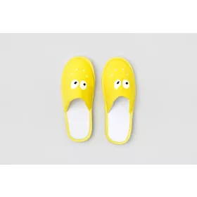   Smiley P-Andy Velour, zárt orrú gyerek papucs, 24 cm-es méret | Szállodai papucs