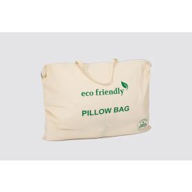 Párnazsák, pamut, 65x85cm, natúr szín