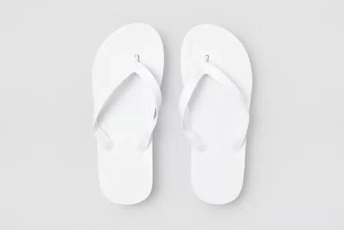 Playa strandpapucs, fehér, 9 mm-es EVA talppal, 28,5 cm-es méret (43) | Wellness papucs