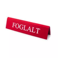 Műbőr foglalt táblák