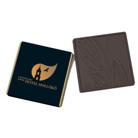 4x4 cm mini csokoládé (tejcsokoládé, étcsokoládé)