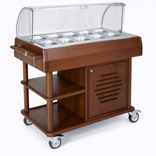 472MS Előétel tároló kocsi (Hűtött)