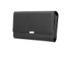 ABSOLUT LEATHER FEKETE BŐR BRIFKÓ, 18 CM, 7404