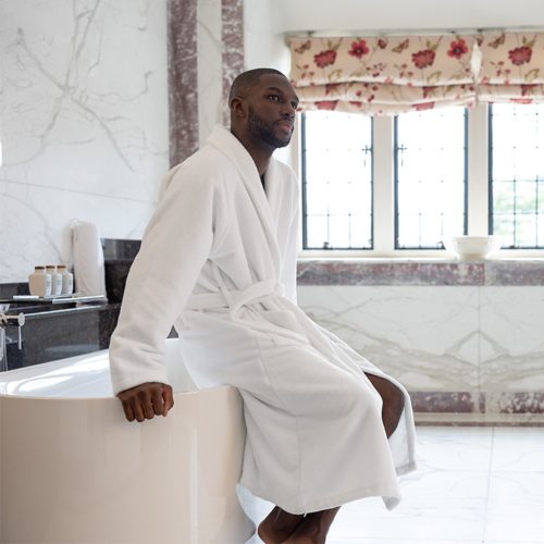 SupremeSoft® Deluxe fürdőköpeny Fehér XL, 300 g