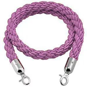 Pink csavart kordonkötél, 160cm (CSKRK)