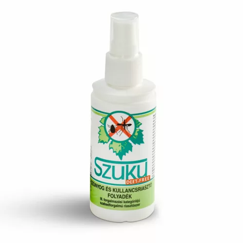 SZUKU DEET-FREE szúnyog- és kullancsriasztó – 50 ml