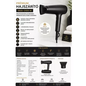 HOBBB Slangerup hajszárító, 2100 W