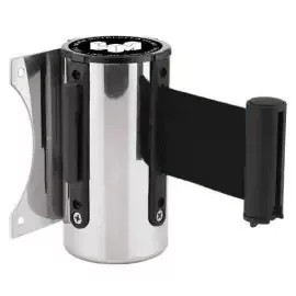 Fali tokmány fém, fekete szalaggal, 5m, 5m (FTKF)