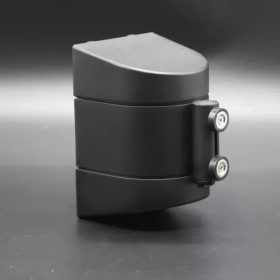   Fekete fali tokmány műanyag, sárga-fekete szalaggal, 5m, 5m (FTMFM)