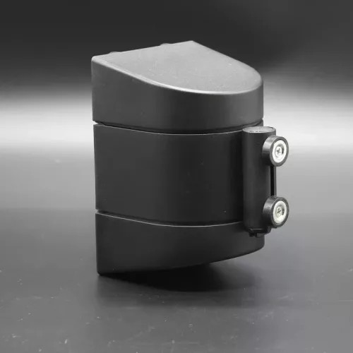 Fekete fali tokmány műanyag, sárga-fekete szalaggal, 5m, 5m (FTMFM)