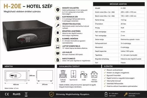 Hotel széf
