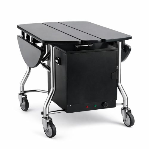 Ételmelegentartó és ősszecsukható Szobaszervíz kocsi szett