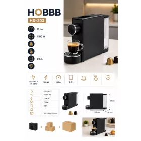 Nespresso kompatibilis kávéfőző