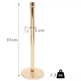 Arany köteles kordonoszlop, 7,3kg (KOAC)