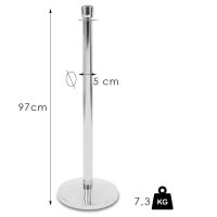 Köteles kordonoszlopok