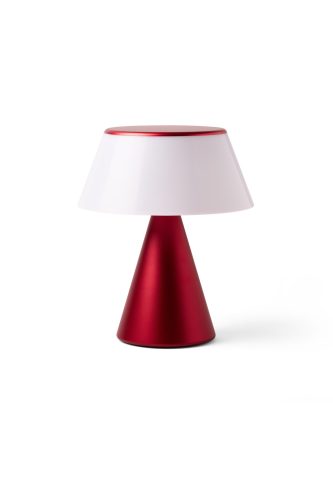 Lexon Luma XL fokozatmentesen szinkronizálható Led Lámpa - sötét piros