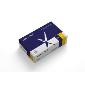   easyCARE nitril flex nitril kesztyű, púdermentes, nem steril, A100, méret M, kobaltkék