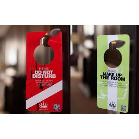 Ne zavarj tábla (modern design)