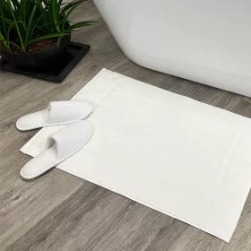 Kényelmes fürdőszobaszőnyeg Fehér 50x80, 700 g
