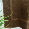 Kényelmes fürdőszobaszőnyeg Barna 50x80, 700 g