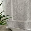 Kényelmes fürdőszobaszőnyeg Ezüstszürke 50x80, 700 g