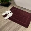 Kényelmes fürdőszobaszőnyeg Padlizsán 50x80, 700 g