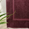 Kényelmes fürdőszobaszőnyeg Padlizsán 50x80, 700 g