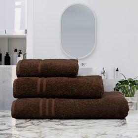 Kényelmes törölköző Barna 100x170cm, 450 g