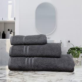 Kényelmes törölköző Palaszürke 100x170cm, 450 g