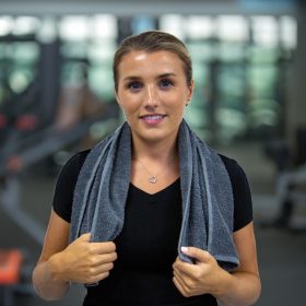   Kényelmes melegítő törölköző Palaszürke 30x85cm, 450 g