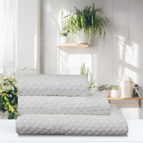 Serenity Spa gofris törölköző Fehér 50x90cm, 450 g