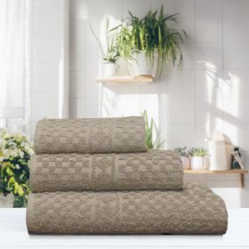 Serenity Spa gofris törölköző Kavics 50x90cm, 450 g