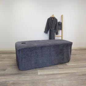 SupremeSoft® kezelőtörölköző Palaszürke 70x200cm