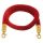 Piros velúr kordonkötél, 170cm (VKPA17)