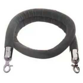 Szürke velúr kordonkötél, 150cm (VKSZK15)