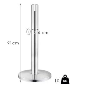 XL szalagos kordonoszlop, 4.8m, szalag nélkül (XLOK)
