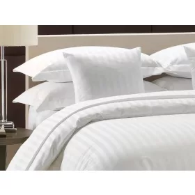   PAPLANHUZAT / 2cm  CSÍKOS  Szállodai 140x200 cm 50% pamut - 50% poliészter 150g