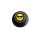 Szakácskabát gomb - napszemüveges smiley mintával