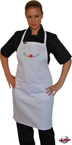 Hímzett kötény