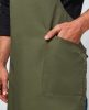 Khaki/Brown melles kötény
