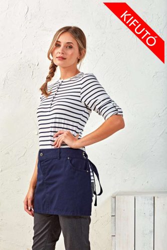  'CHINO' WAIST APRON - navy színben