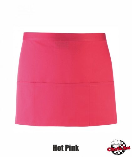 Bárkötény - hot pink színben