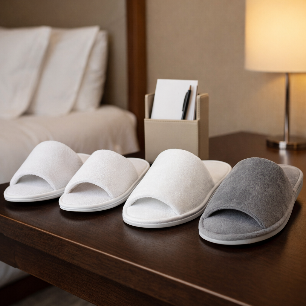 Szállodai papucs választás 2026-ban: méretmix, anyag, eco és wellness – gyakorlati checklistával